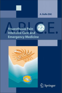 Anaesthesia, Pain, Intensive Care
and Emergency