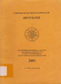 Kompendium dan Petunjuk Praktikum    Histologi
