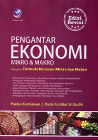 Pengantar Ekonomi Mikro Dan Makro, Edisi Revisi