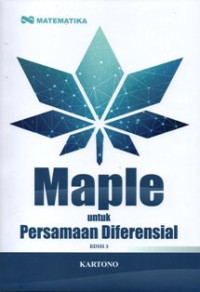 Maple untuk Persamaan Diferensial