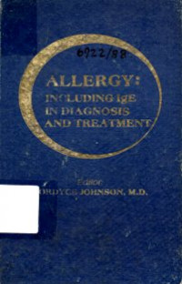 Allergy: Including IgE In Diagnosis And Treatment