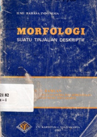 Ilmu Bahasa Indonesia Morfologi