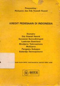 Kredit Pedesaan di Indonesia