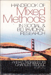 Handbook Of Mixed Methods In Social and Behavior Research