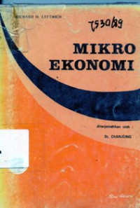 Mikro Ekonomi The Price System And Resource Allocation II