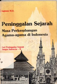 Peninggalan Sejarah Masa Perkembangan Agama - Agama di Indonesia