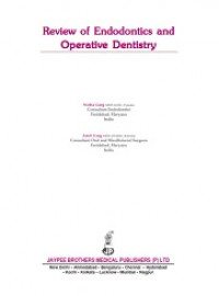Image of Review of Endodontics and Operative Dentistry