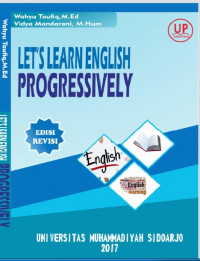 LET’S LEARN ENGLISH 
PROGRESSIVELY