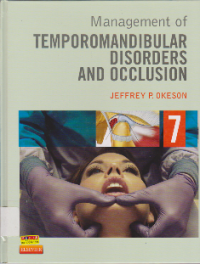 Management Temporomandibular Disorders and Occlusion