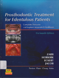 PROSTHODONTIC TREATMENT FOR EDENTULOUS PATIENTS