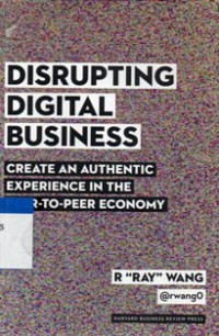 Disrupting Digital business