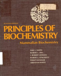 Principles Of Biochemistry
