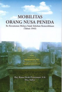 Mobilitas Orang Nusa Penida Ke Kecamatan Melaya Sejak Sebelum Kemerdekaan (Tahun 1945)