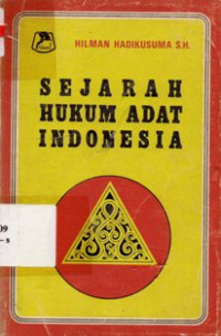 Sejarah Hukum Adat Indonesia
