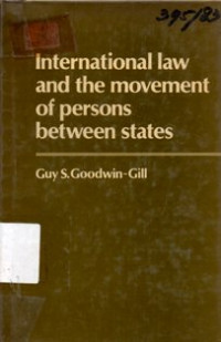 International Law and The Movement Of Persons Between States