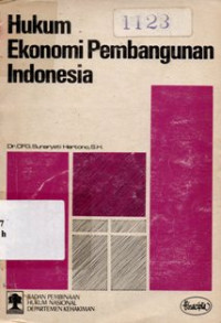 Image of Hukum Ekonomi Pembangunan Indonesia