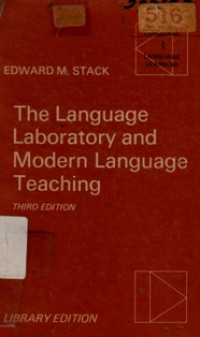 The Language Laboratory And Modern Language Teaching