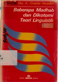 Beberapa Madhab dan Dikotomi Teori Linguistik