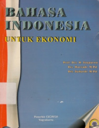 Image of Bahasa Indonesia Untuk Ekonomi