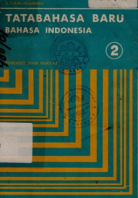Tata Bahasa Baru Bahasa Indonesia Jilid 2