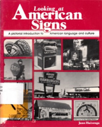 Looking at American Signs