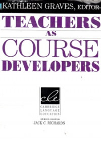 Theachers As Course Developers
