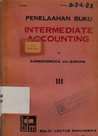 Penelaahan Buku Intermediate Accounting 3