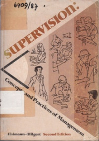 Supervision : Concepts And Practices Of Management