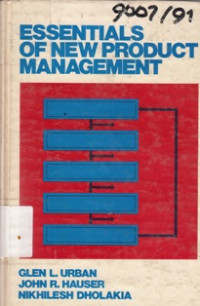Essentials Of New Product Management