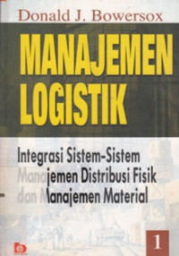Manajemen Logistik : Integrasi Sistem - Sistem Manajemen Distribusi Fisik Manajemen Material 1