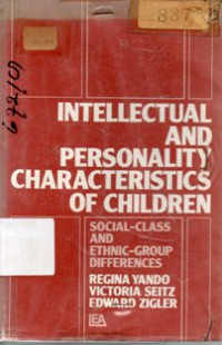Intellectual and Personality Characristics of Children