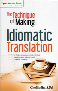 Technique of Making Idiomatic Translation