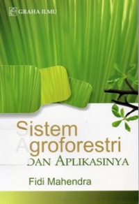 Sistem Agroforestri dan Aplikasinya