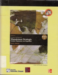 Image of Manajemen Strategis : Formulasi, Implementasi dan Pengendalian Buku 2