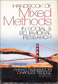 Image of Handbook Of Mixed Methods In Social and Behavior Research