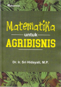 Image of Matematika Untuk Agribisnis