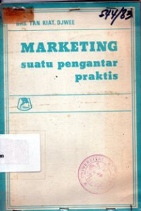 Image of Marketing Suatu Pengantar Praktis