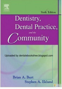 Image of Dentistry, Dental Practice, and the Community