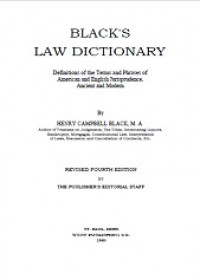 Image of Black's Law Dictionary