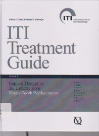 Image of ITI Treatment Guide Implant Therapy in the Esthetic Zone Single-Tooth Replacements