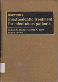 Image of Bouchers Prosthodontic treatment for edentulous patients