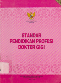 Standar Pendidikan Profesi Dokter Gigi