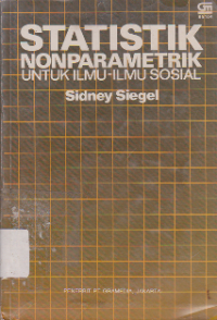 Image of Statistik Nonparametrik untuk Ilmu-Ilmu Sosial