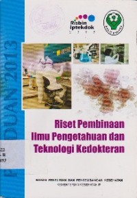 Image of RISET PEMBINANN ILMU PENGETAHUAN DAN TEKNOLOGI KEDOKTERAN