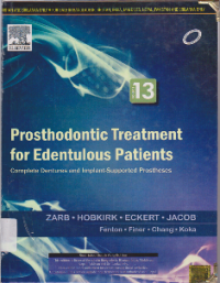 PROSTHODONTIC TREATMENT FOR EDENTULOUS PATIENTS