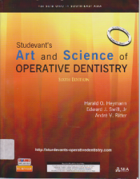 ART AND SCIENCE OF OPERATIVE DENTISTRY