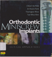 Image of Orthodontic Miniscrew Impalnts: Clinical Applications