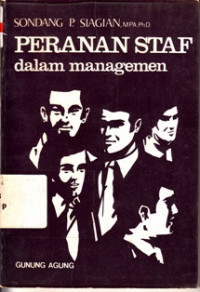Image of Peranan Staf Dalam Manajemen