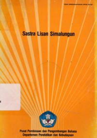 Image of Sastra Lisan Simalungun