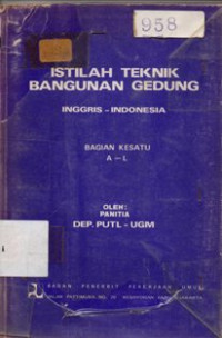 Image of Istilah Teknik Bangunan Gedung